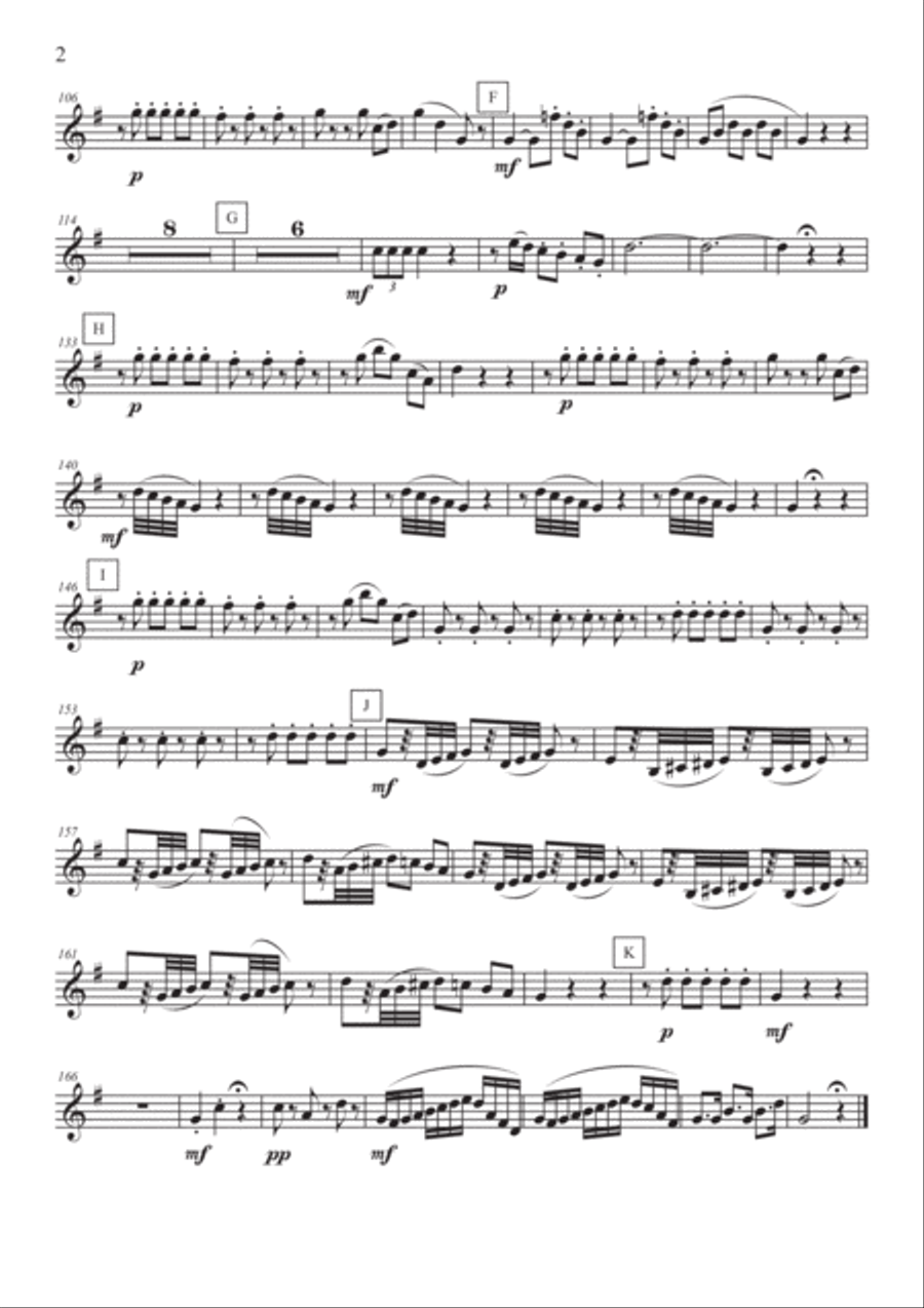 Gaetano Donizetti - Concertino in Sib maggiore - for clarinet and wind ensemble Small Ensemble scores gallery preview page 4