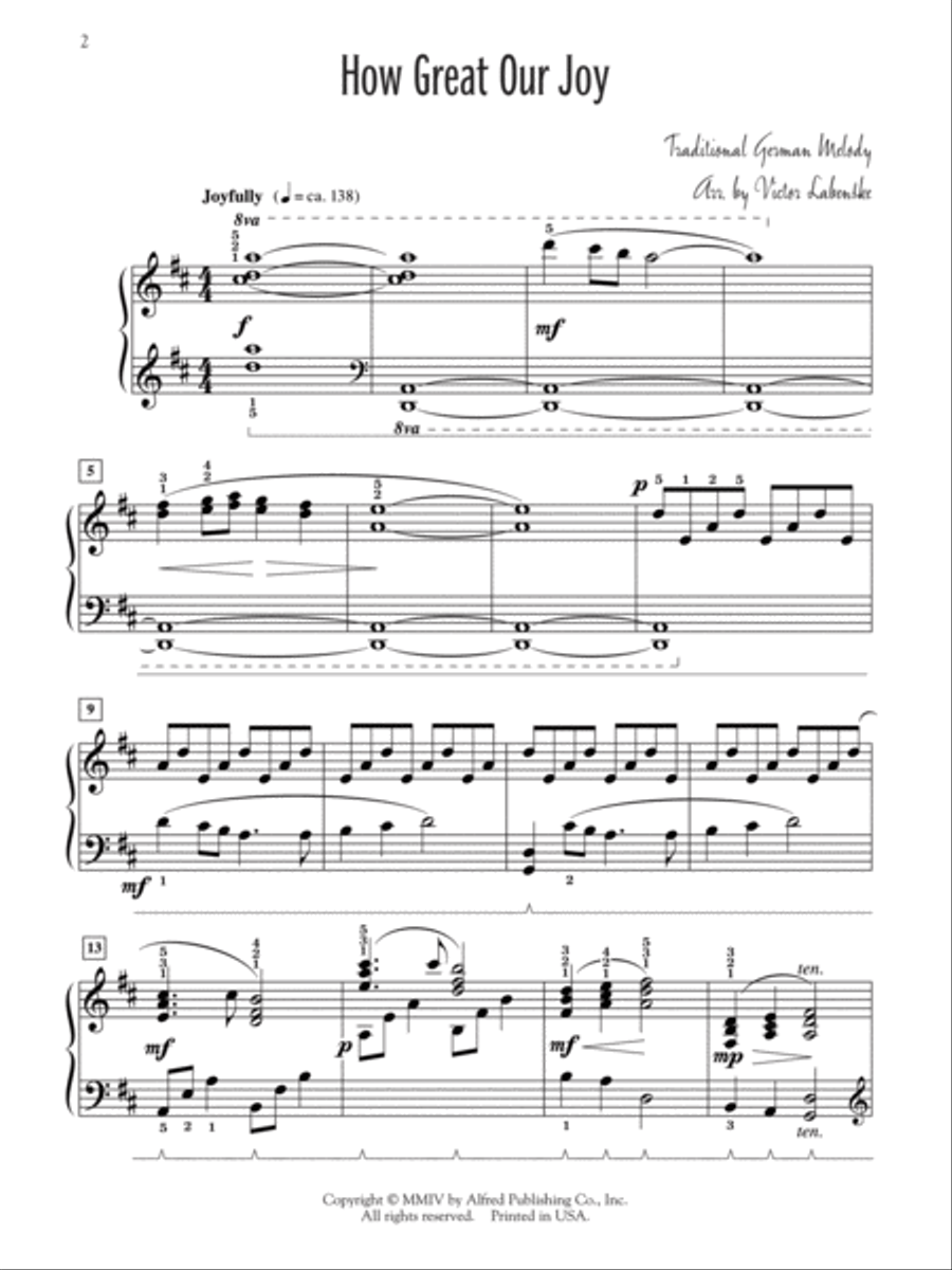 The Christmas Shepherds The Christmas Shepherds Piano Solo scores gallery preview page 2