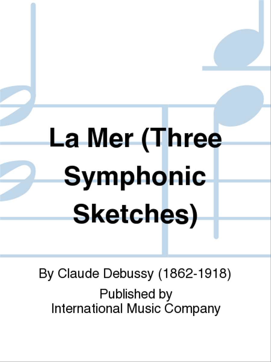 La Mer (Three Symphonic Sketches) Study Score scores gallery preview page 1