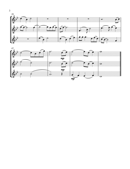Oh, Shenandoah, for Violin Trio image number null