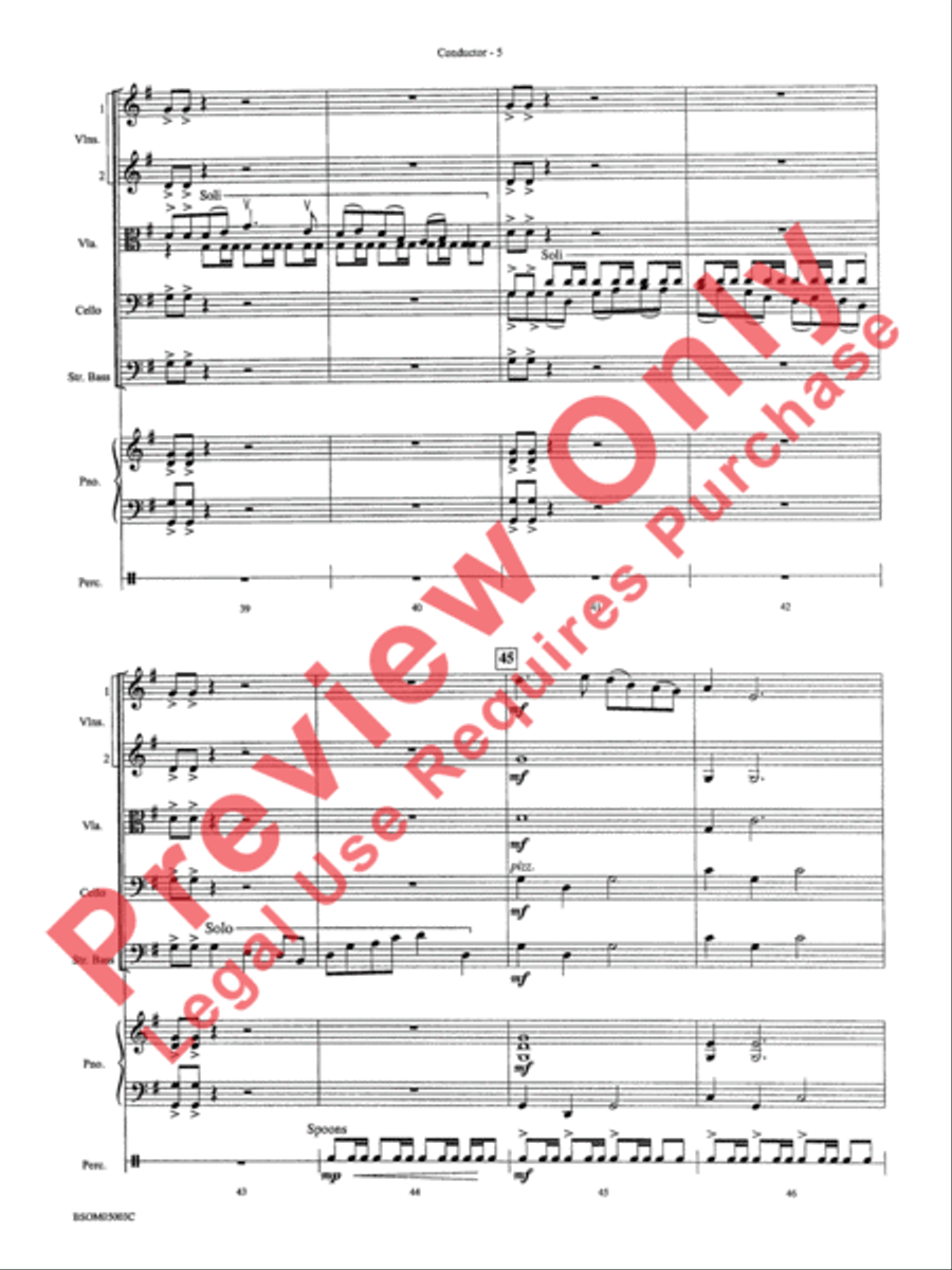 Tap Roots Tap Roots String Orchestra scores gallery preview page 8