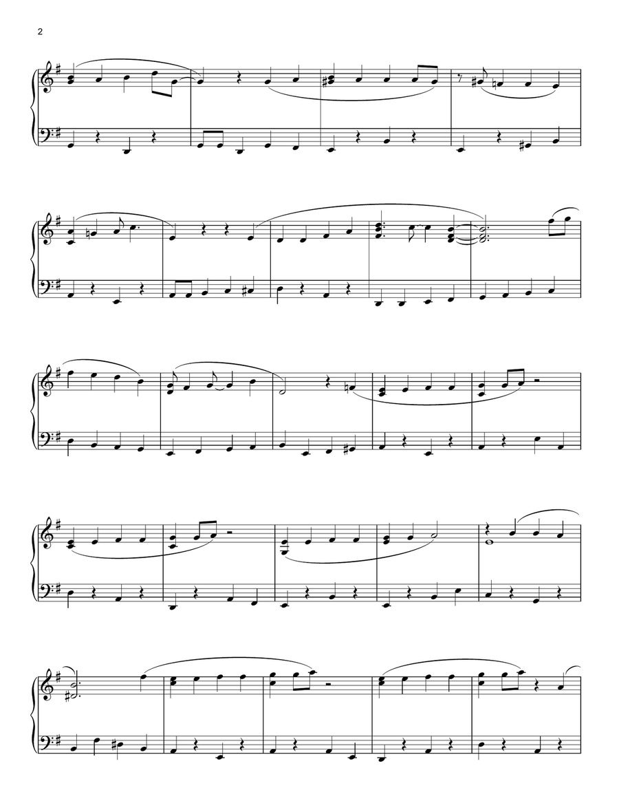 Another Day Of Sun (from La La Land) Piano Solo scores gallery preview page 2