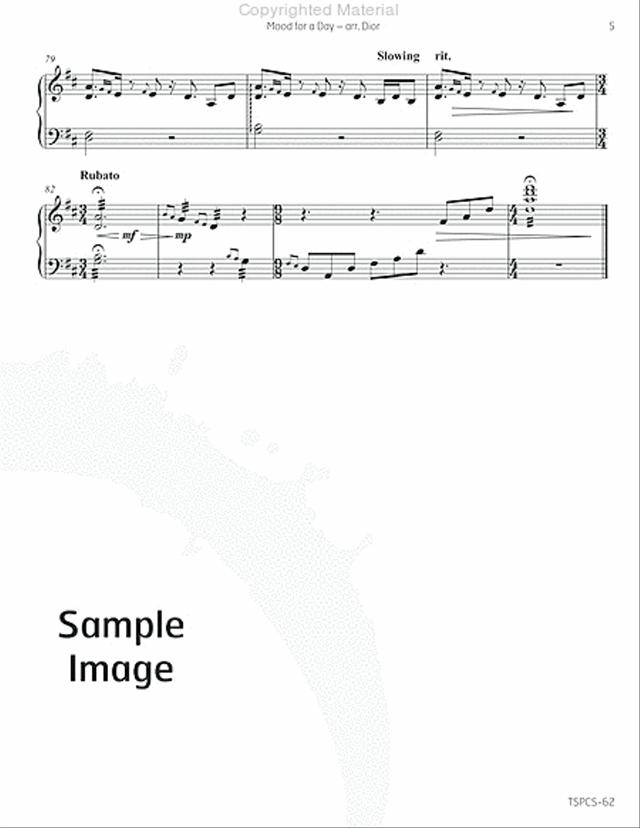 Mood for a Day Marimba scores gallery preview page 8