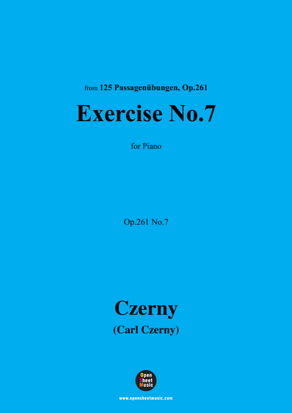 C. Czerny-Exercise No.7,Op.261 No.7 image number null