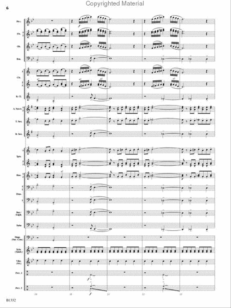 Thunderscape Concert Band scores gallery preview page 7