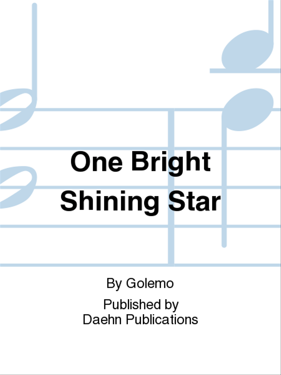 One Bright Shining Star Concert Band scores gallery preview page 1