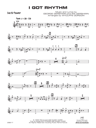 I Got Rhythm: 2nd B-flat Trumpet