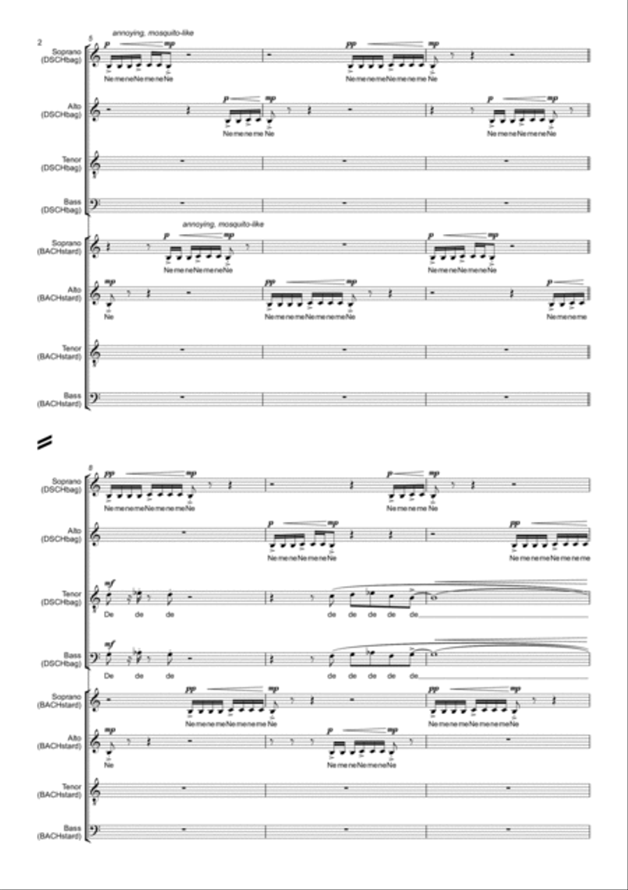 DSCHbags vs. BACHstards Divisi scores gallery preview page 4