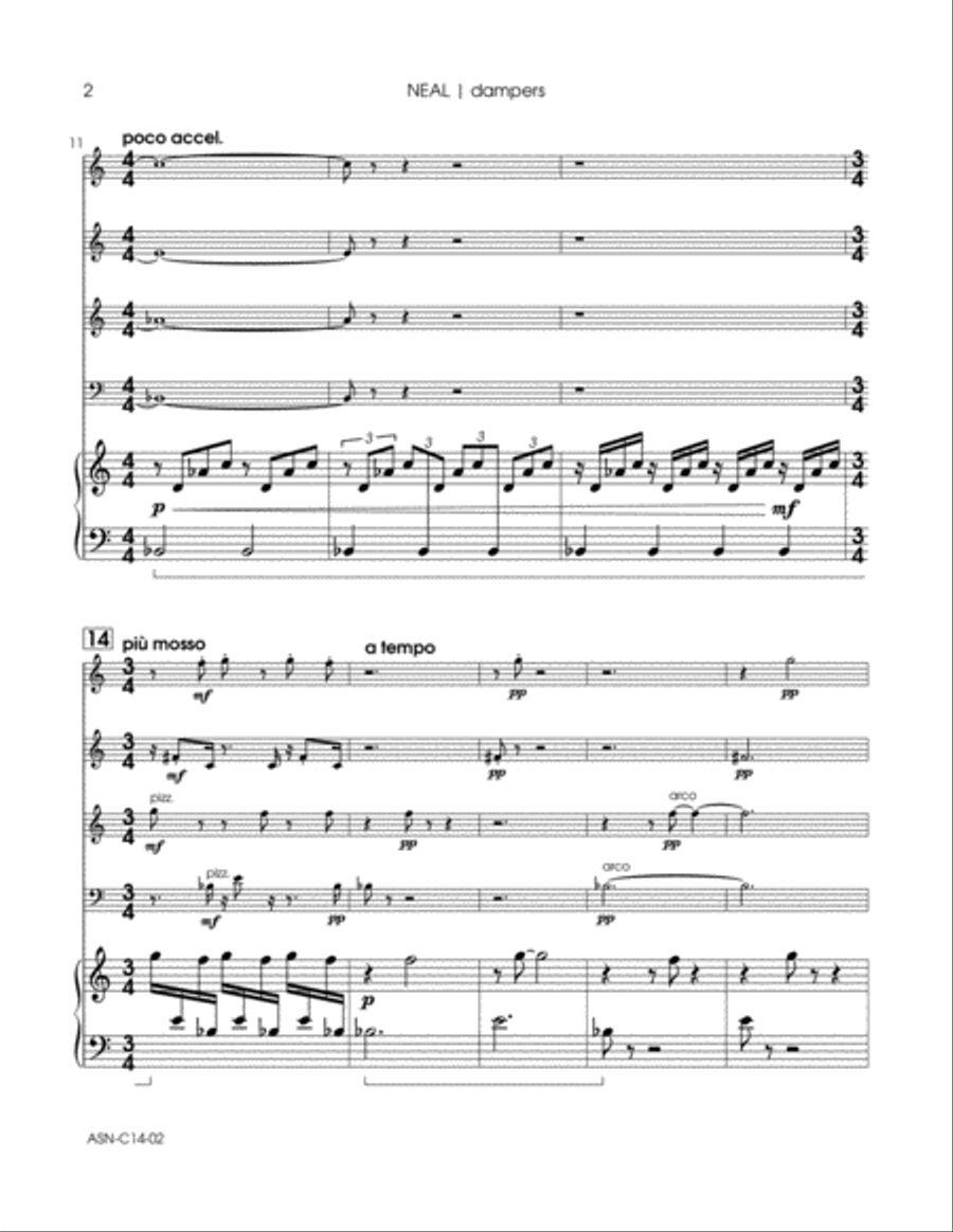 dampers dampers Small Ensemble scores gallery preview page 6