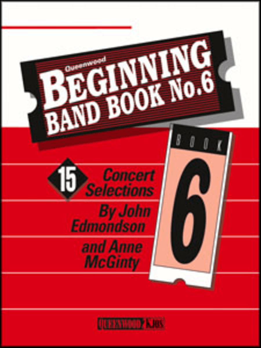 Beginning Band Book No. 6 - Starter Set Concert Band scores gallery preview page 1