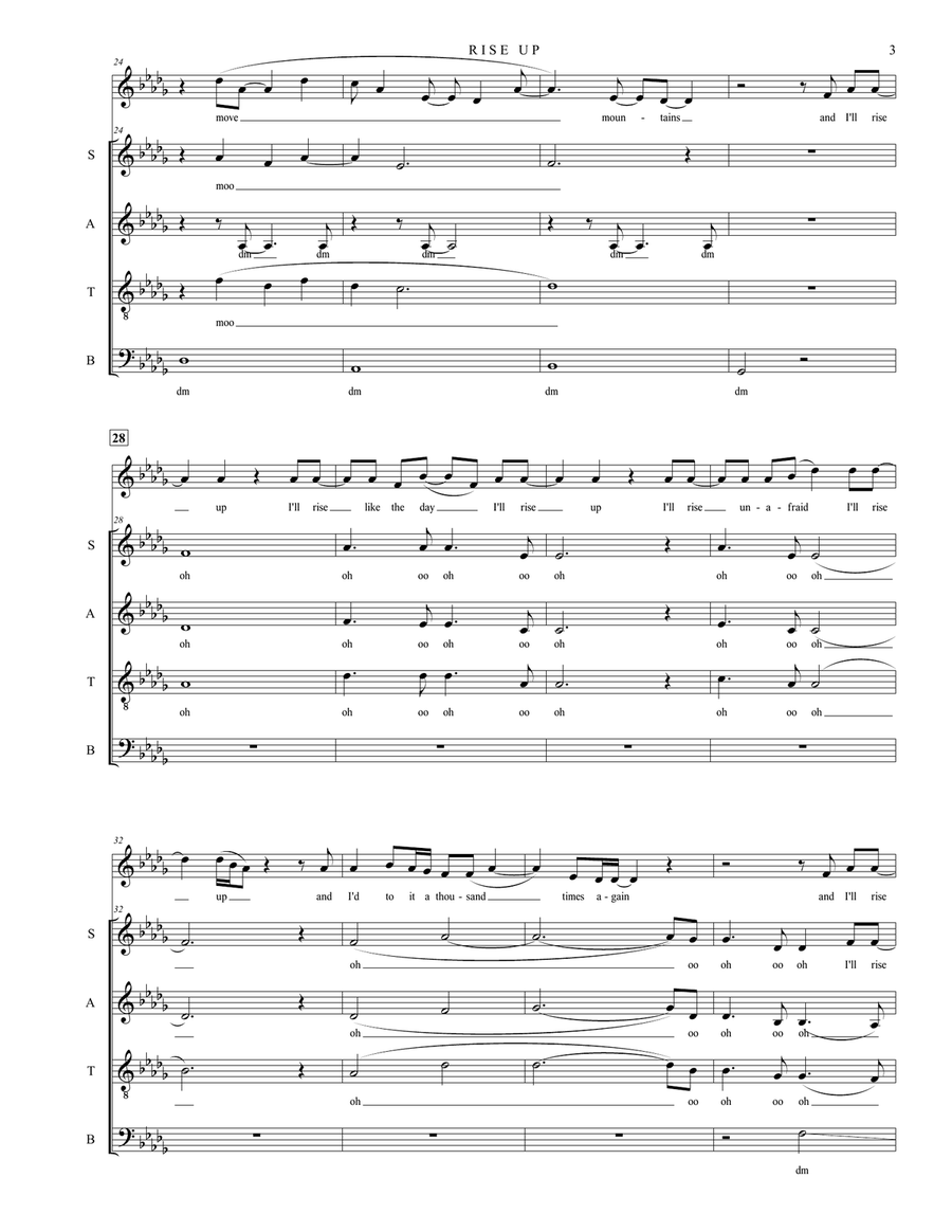 Rise Up Rise Up Divisi scores gallery preview page 3