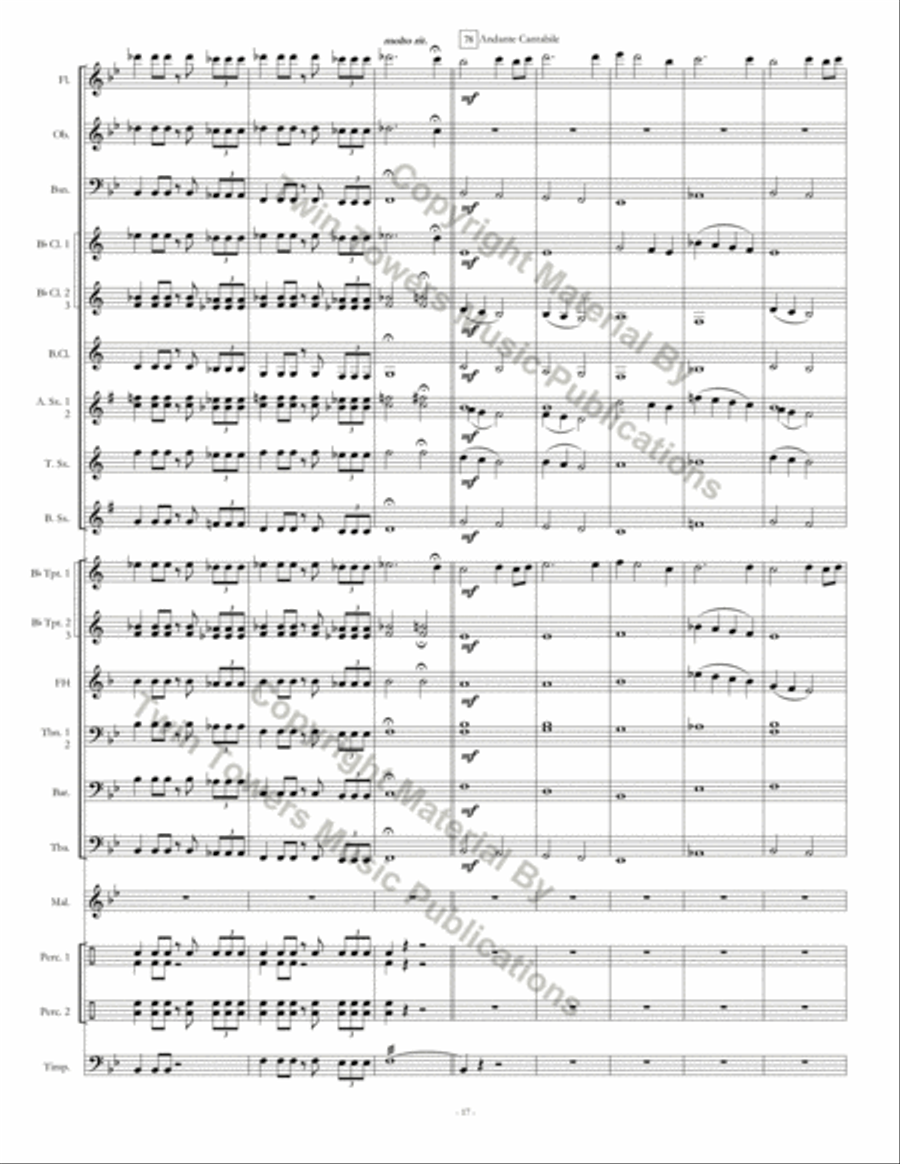 Respect is a Two Way Street Concert Band scores gallery preview page 18
