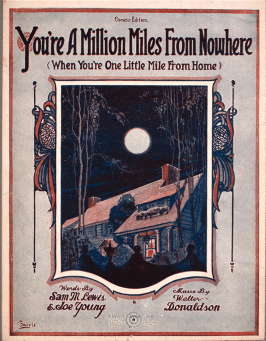 You're a Million Miles From Nowhere Voice scores gallery preview page 1