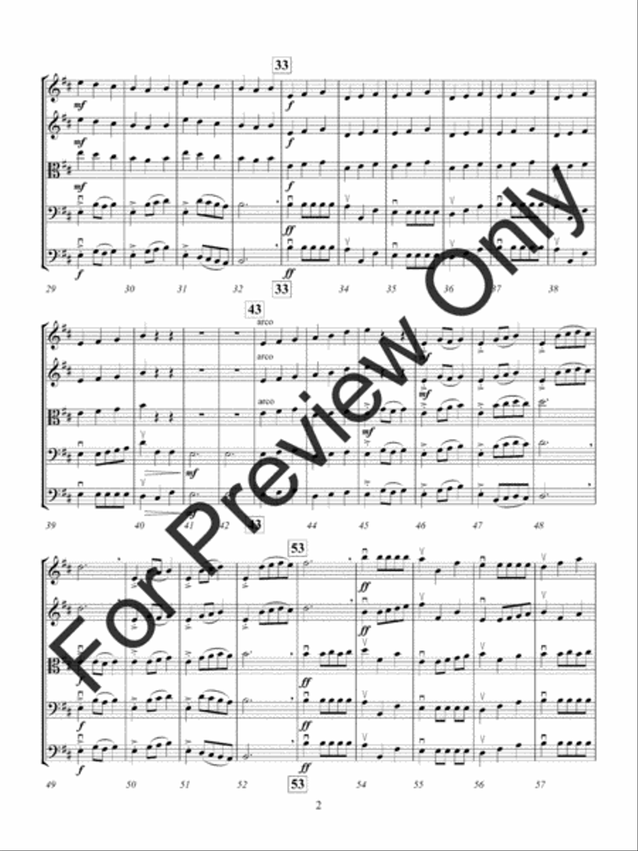 Wiley Waltz (Score) String Orchestra scores gallery preview page 6