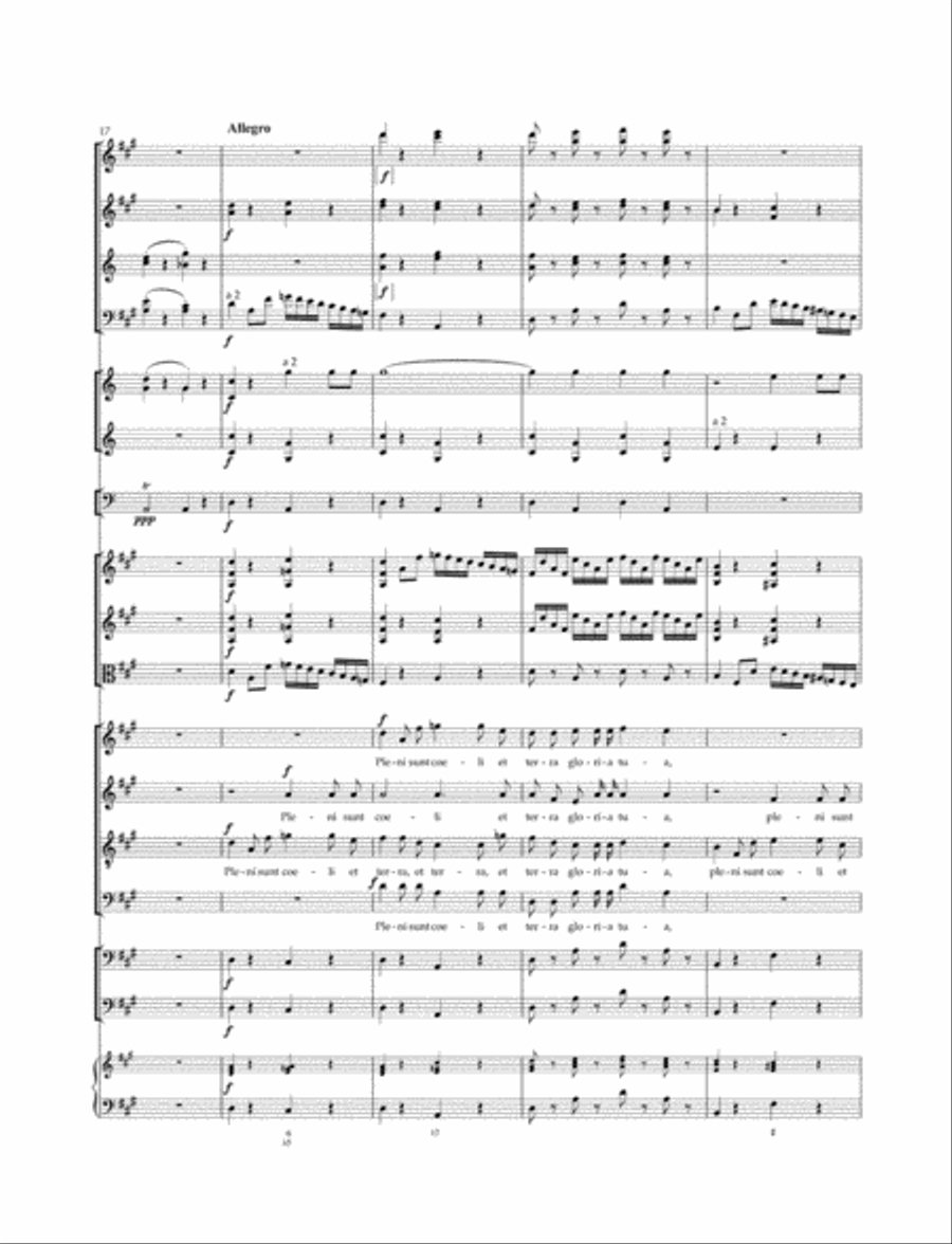 Mass C major op. 86 Mass C major op. 86 4-Part scores gallery preview page 3