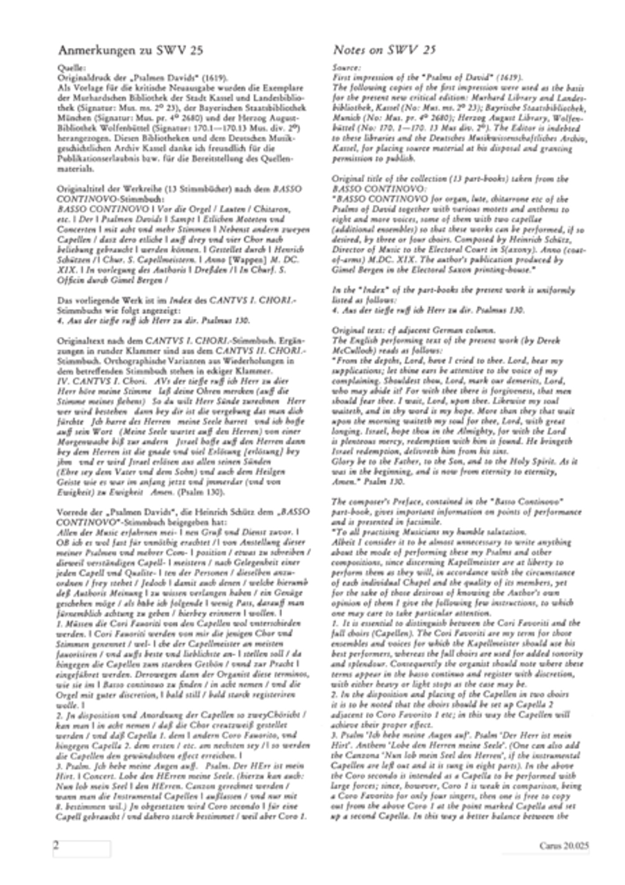 From the deep, cried I (Aus der Tiefe ruf ich) 4-Part scores gallery preview page 3