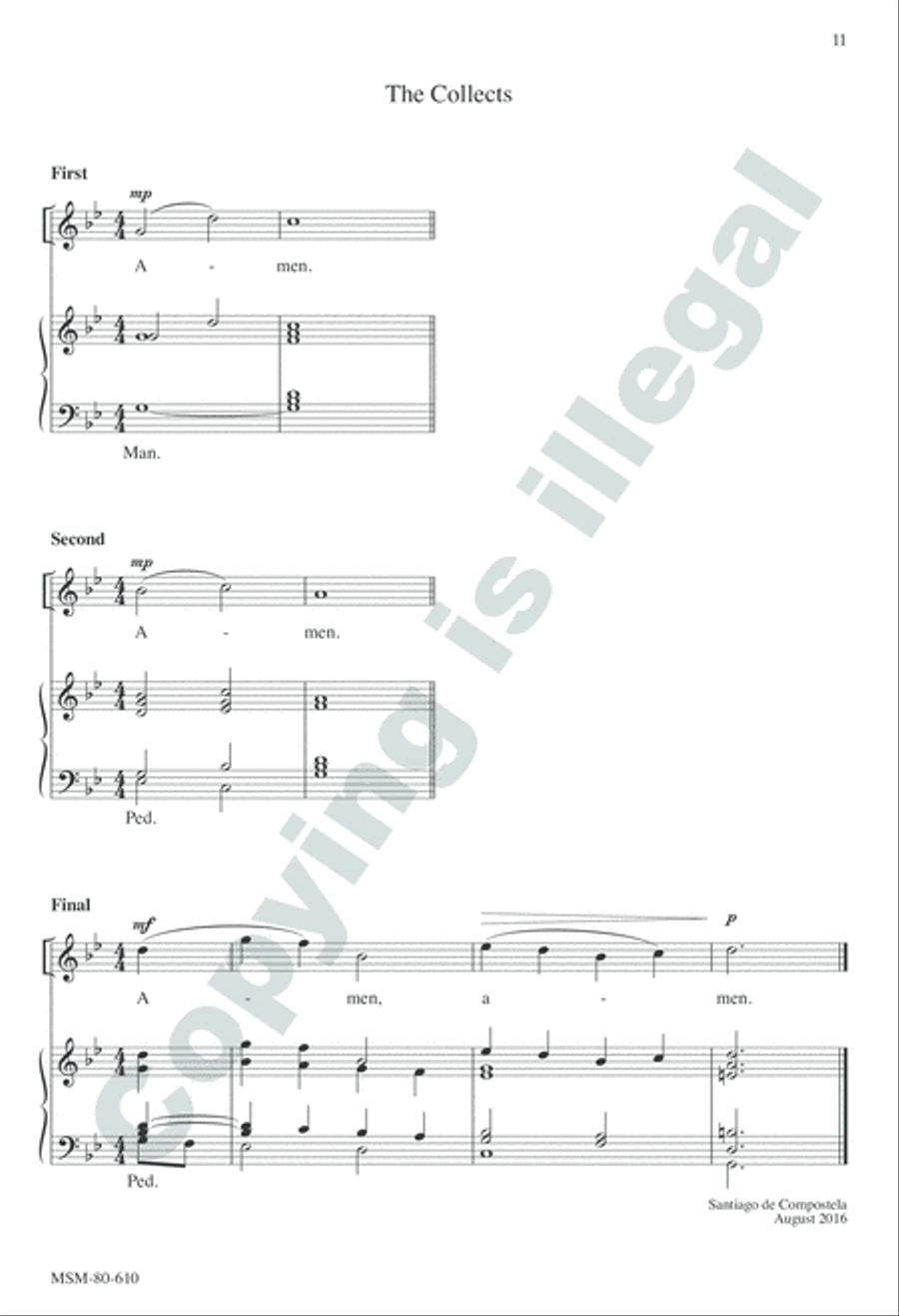 Evensong Unison Choir scores gallery preview page 10
