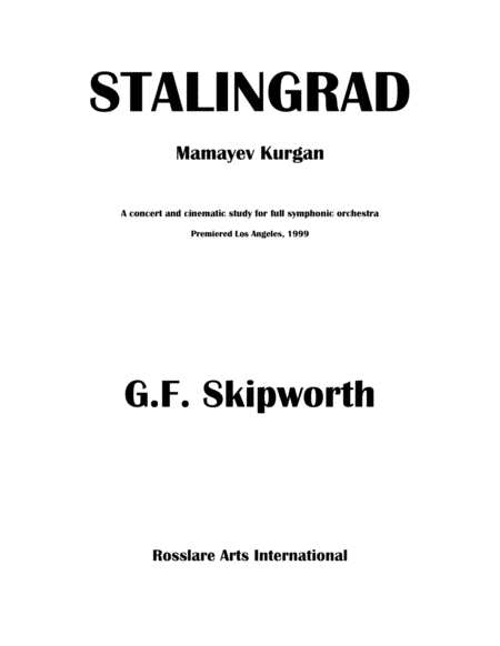 Stalingrad - Mamayev Kurgan