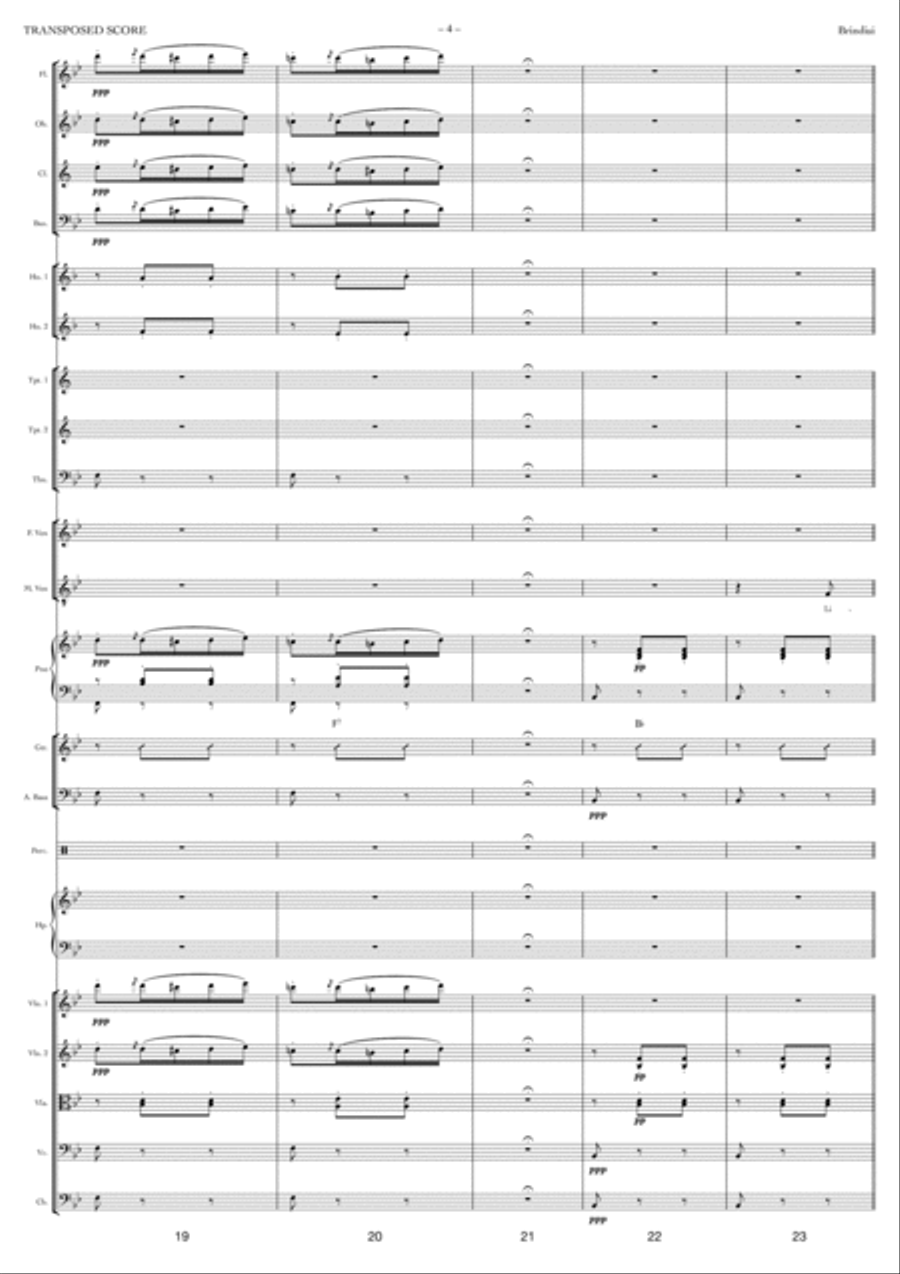 Brindisi Full Orchestra scores gallery preview page 4