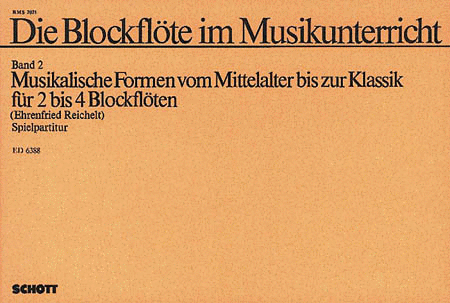 Die Blockflote im Musikunterricht (Recorder in Music Education) Vol. 2