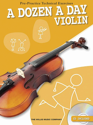 Book cover for A Dozen a Day – Violin