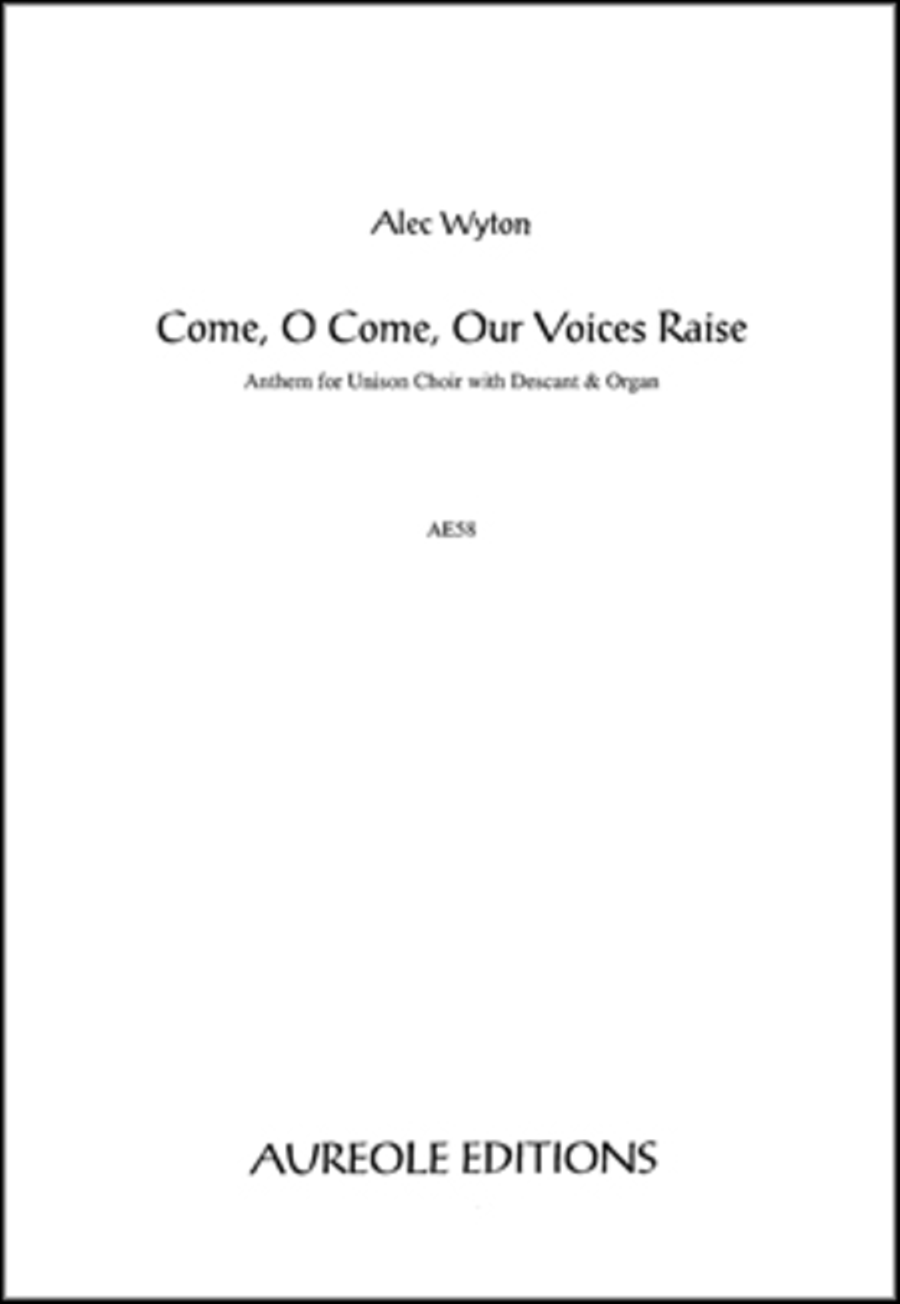 Come, O Come Unison Choir scores gallery preview page 1