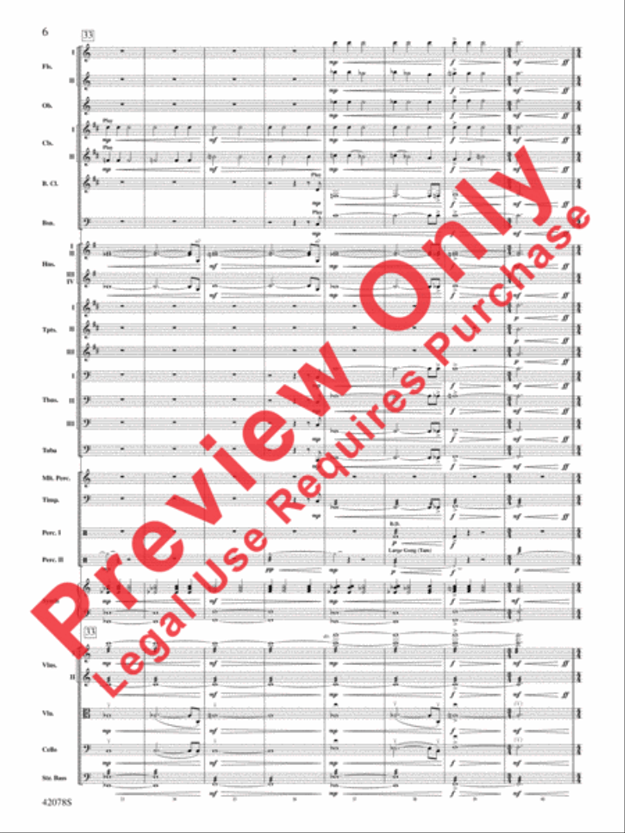 Man of Steel, Selections from Full Orchestra scores gallery preview page 7