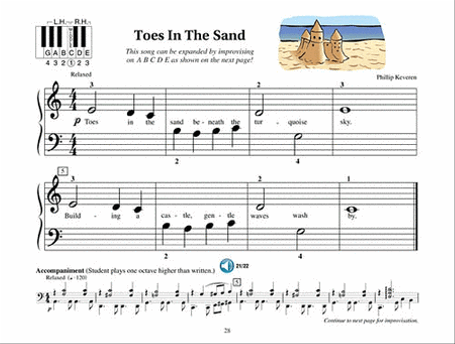 All-In-One Piano Lessons Book B Piano Method scores gallery preview page 5