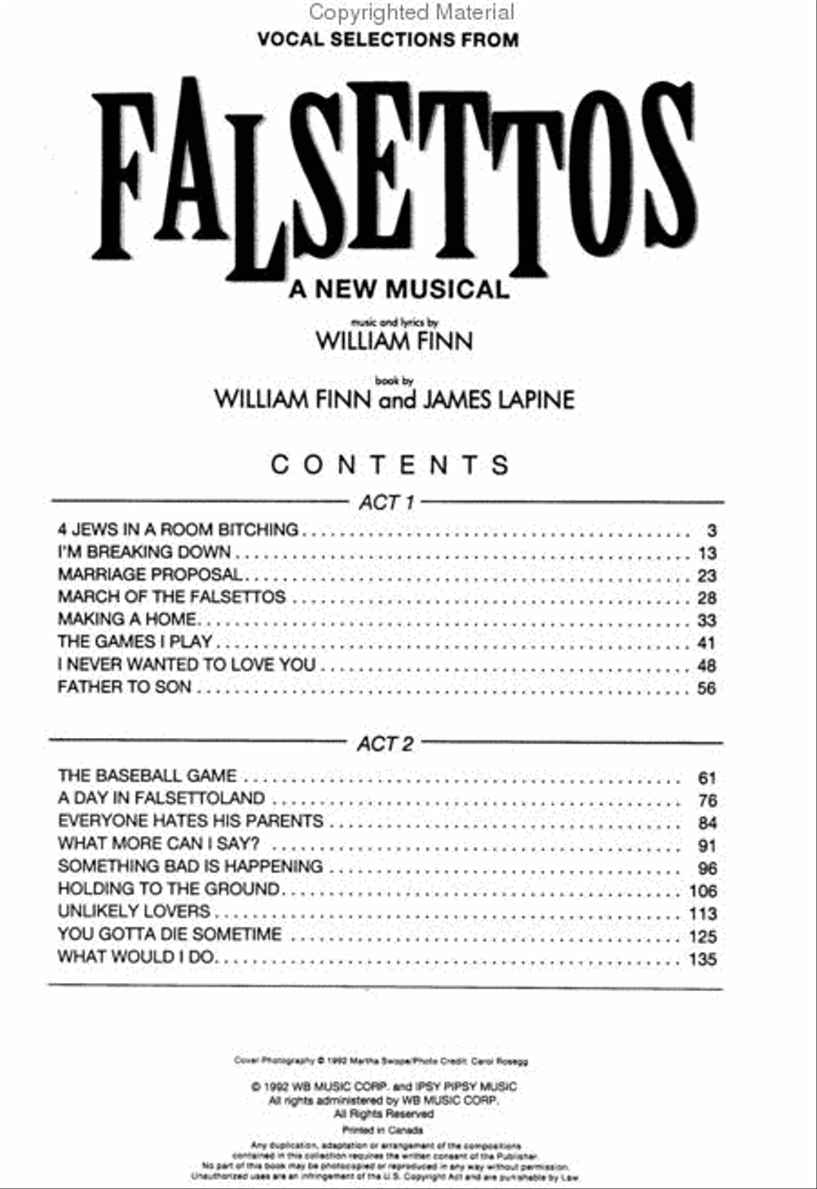 Vocal Selections From 