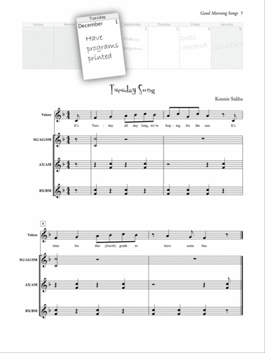 Treasures from the Orff Attic Classroom Materials scores gallery preview page 2