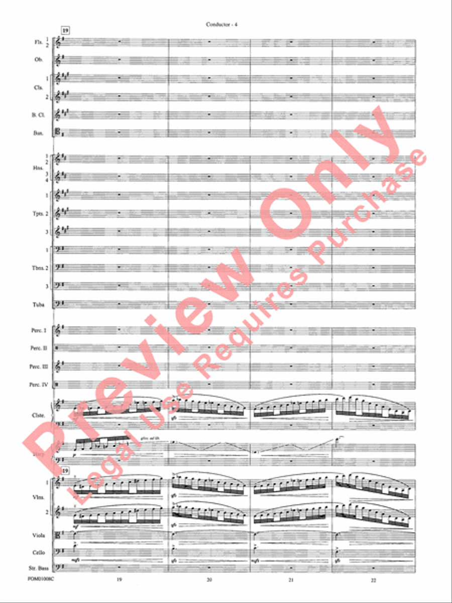 Harry Potter Symphonic Suite Full Orchestra scores gallery preview page 7