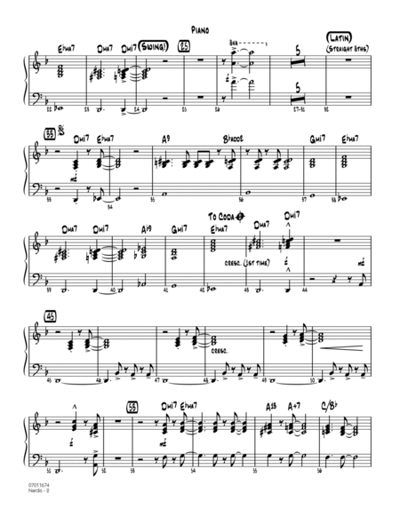Nardis - Piano