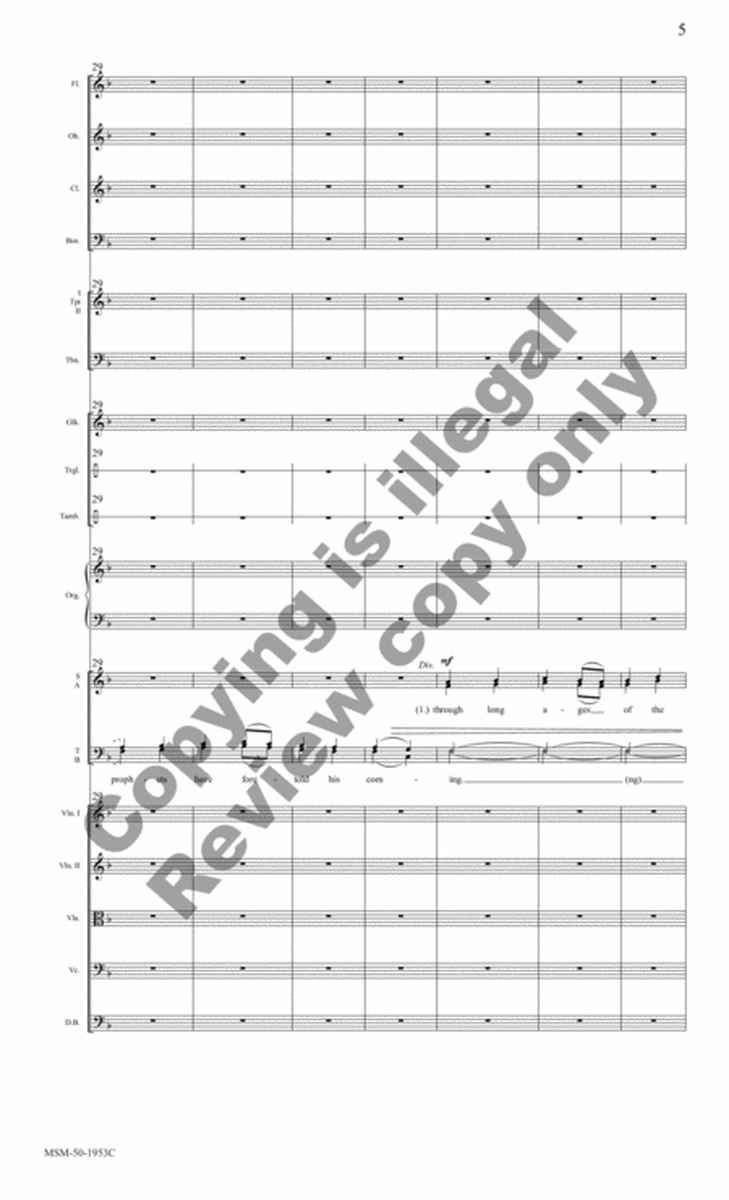 He Is Born (Orchestra Score)