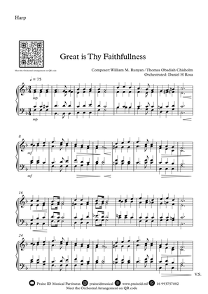 Great is Thy Faithfullness - Easy Harp
