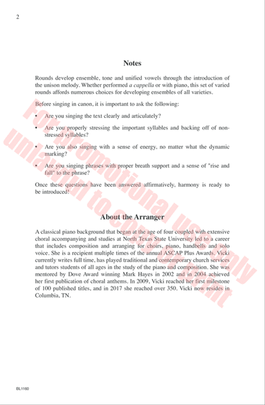 Round and Round: A Collection of Rounds for Emerging Choirs Choir scores gallery preview page 3