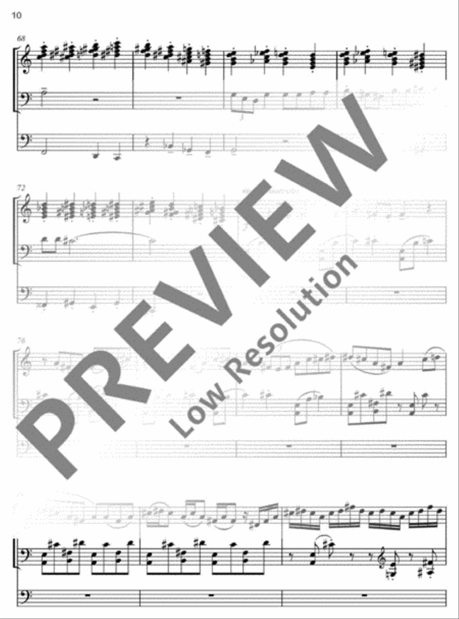 Nun danket all Organ scores gallery preview page 11