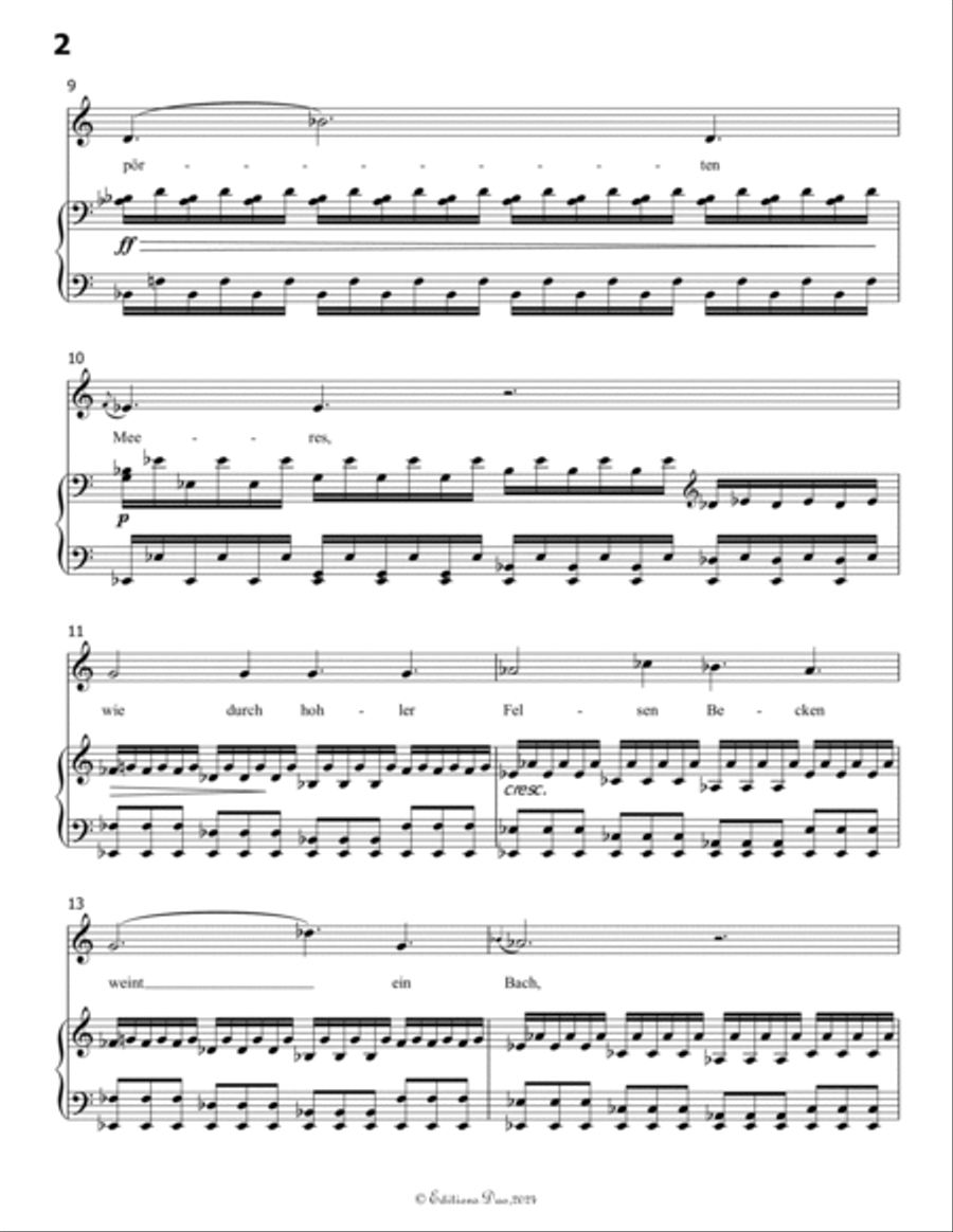 Gruppe aus dem Tartarus, by Schubert, Op.24 No.1, in C Major Voice scores gallery preview page 4