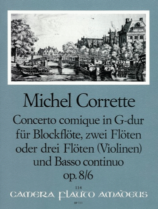 Book cover for Concerto comique G major