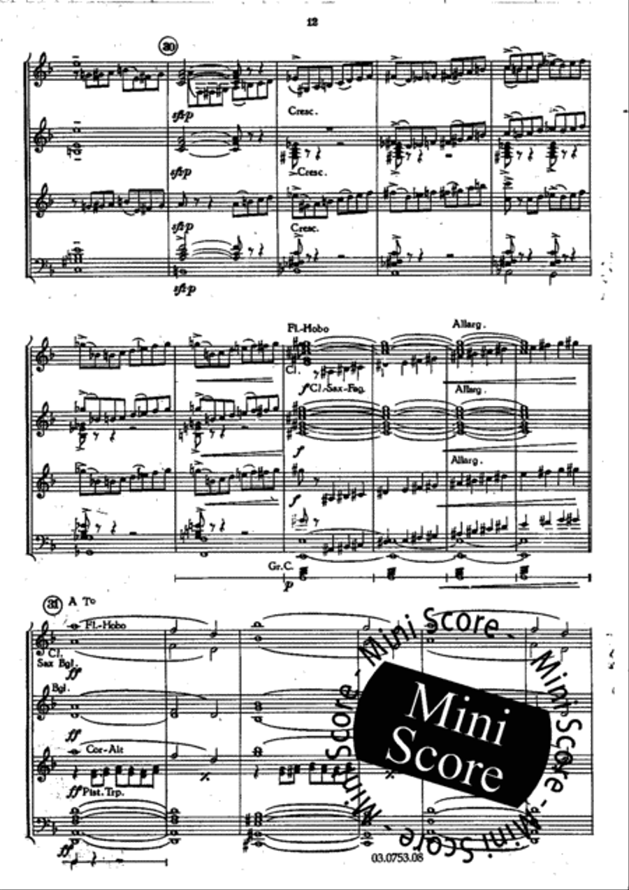 Colas Breugnon Colas Breugnon Concert Band scores gallery preview page 16