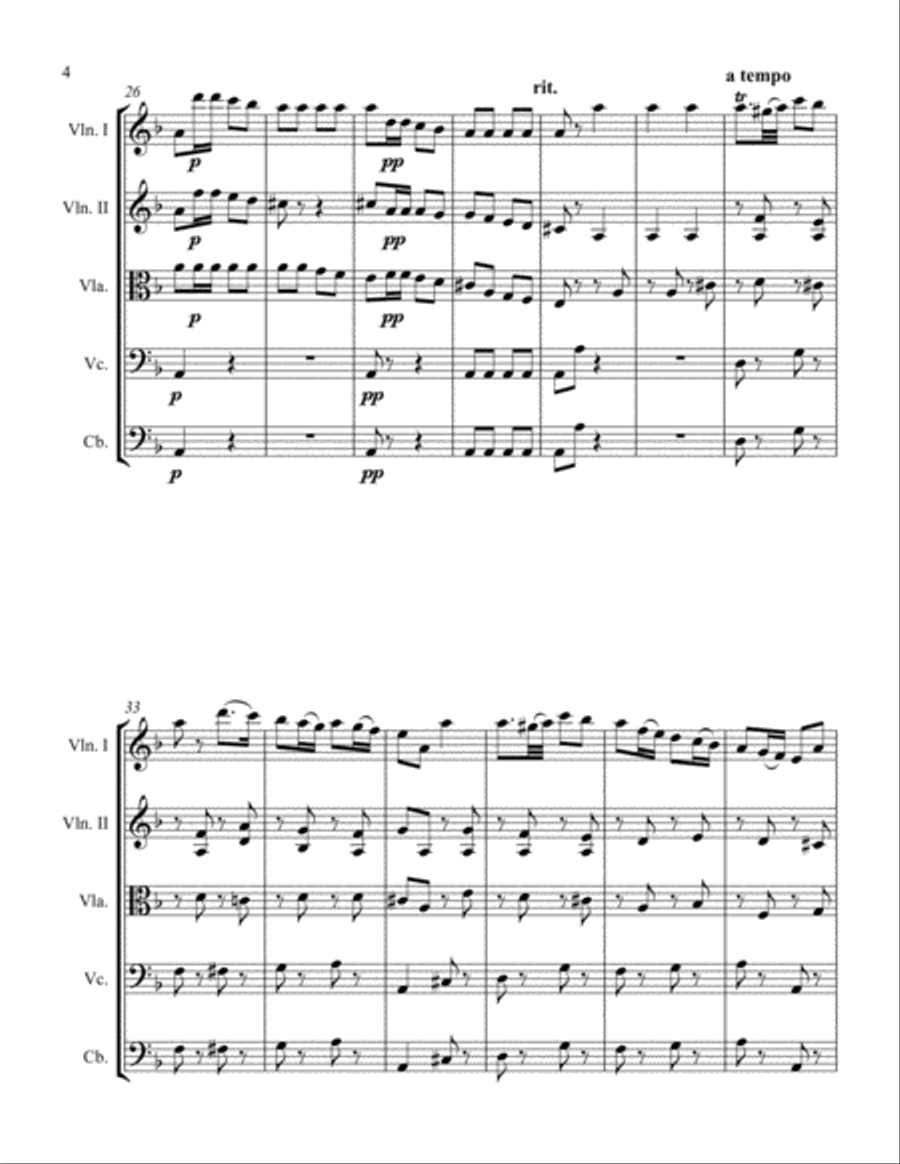Helen Polka String Orchestra scores gallery preview page 4