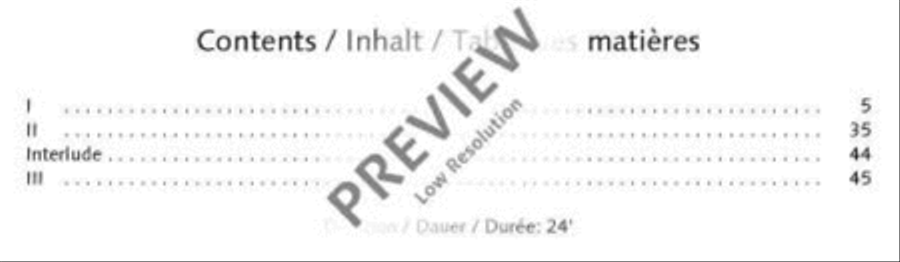 Symphony in Three Movements Piano scores gallery preview page 5