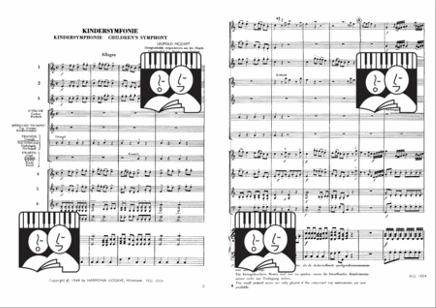 Kindersymphonie School Orkest Orchestra scores gallery preview page 2