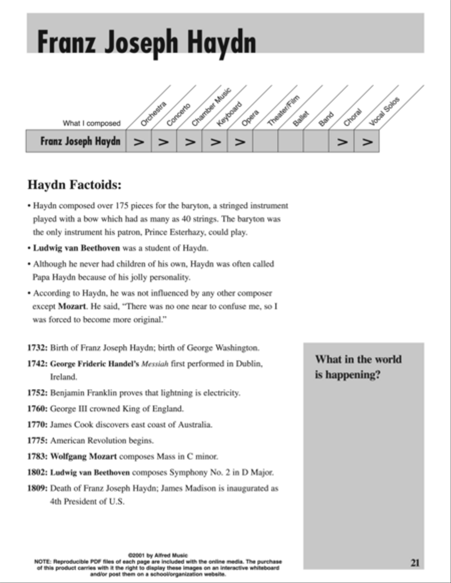 Accent on Composers CD scores gallery preview page 5