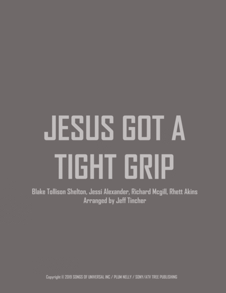 Jesus Got A Tight Grip image number null