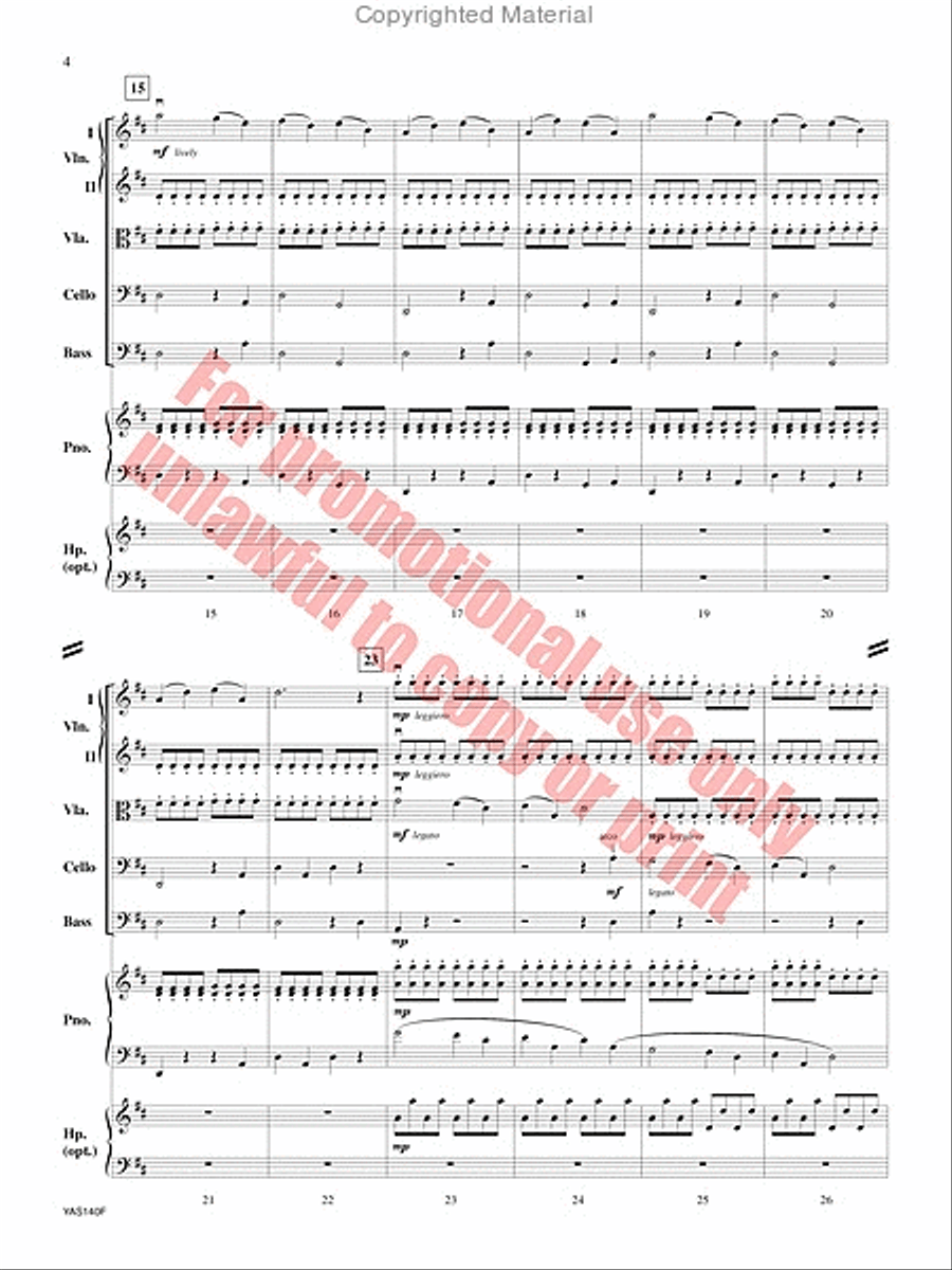 Primula String Orchestra scores gallery preview page 5