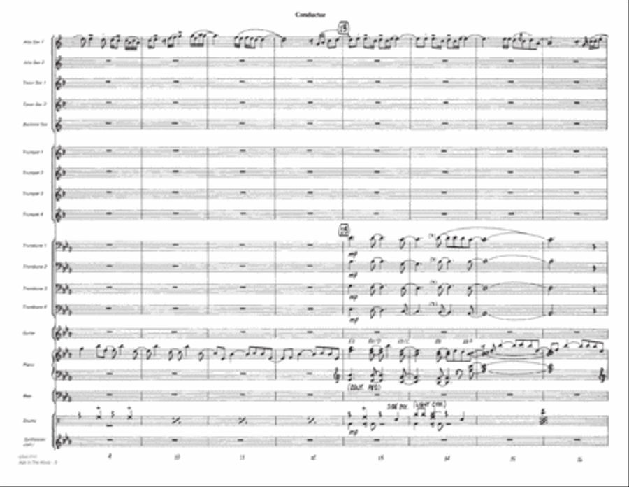 Man In The Mirror - Full Score Score scores gallery preview page 2