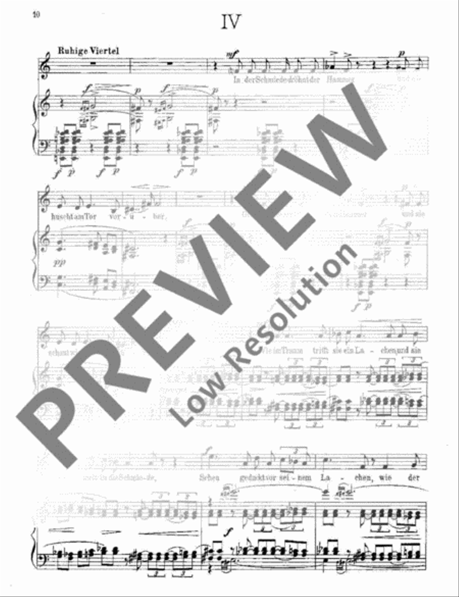 Die junge Magd Flute scores gallery preview page 11