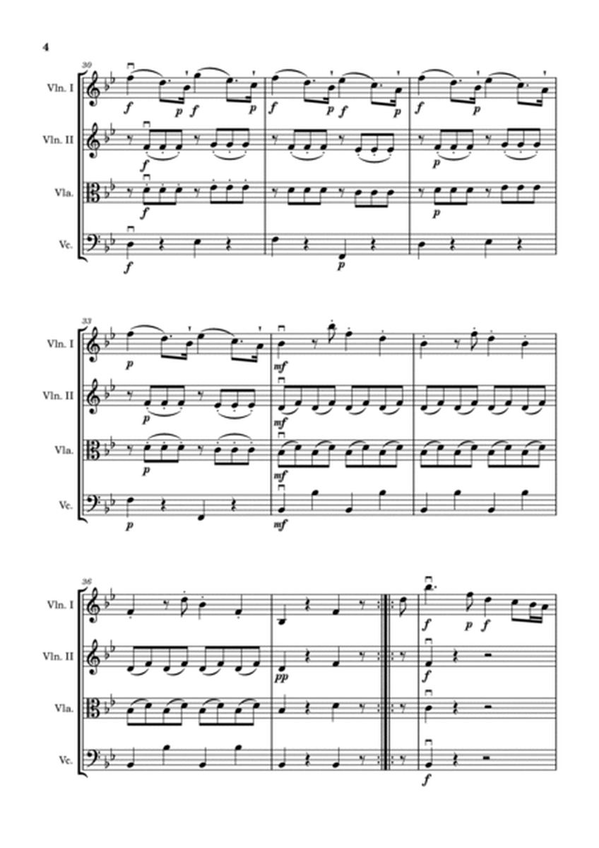 String Quartet Op.1, No.3