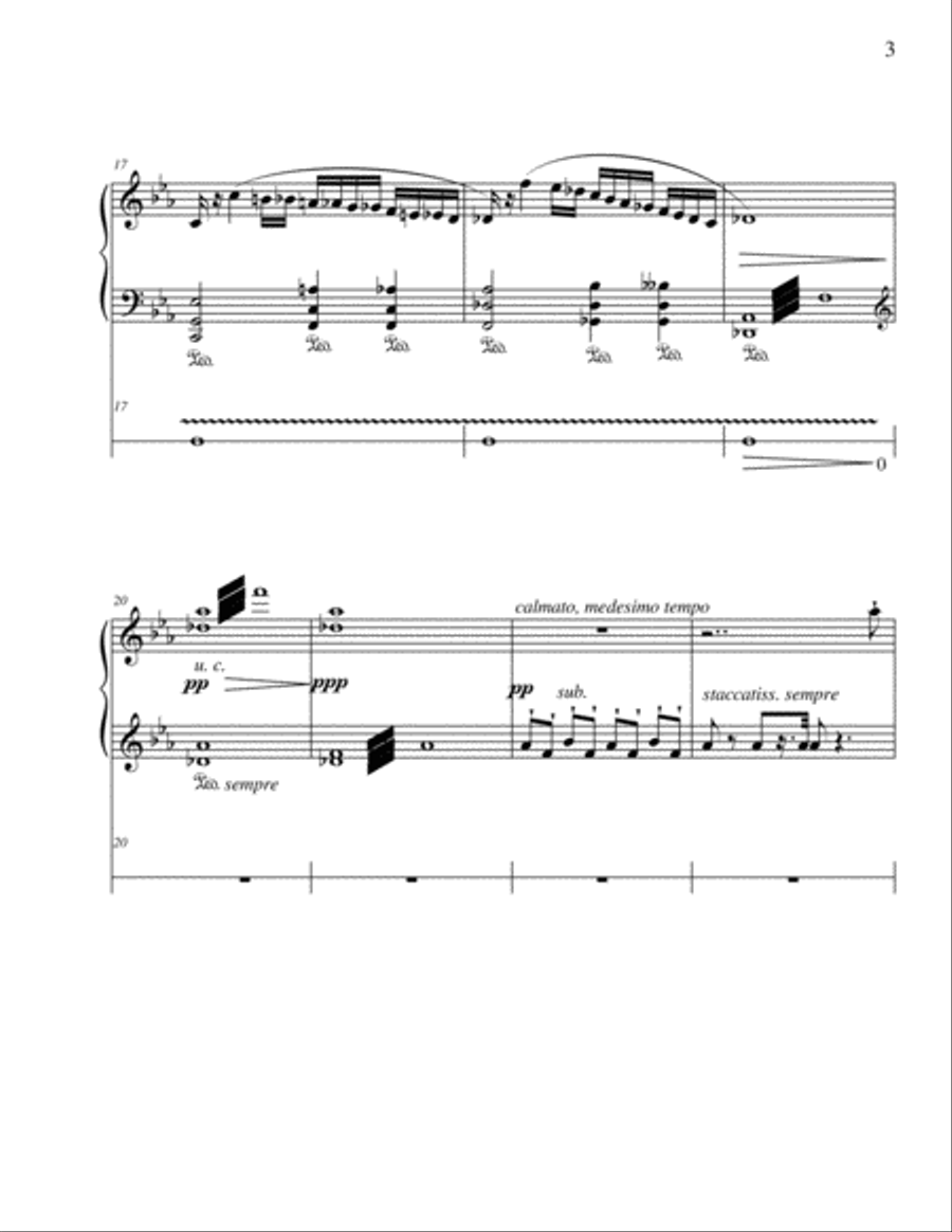 Ponytail Falls Ponytail Falls Piano Solo scores gallery preview page 3