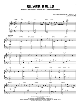 Silver Bells [Jazz version] (arr. Brent Edstrom)